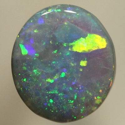 SOLID SEMI BLACK OPAL Lots of sparkles, bright fire